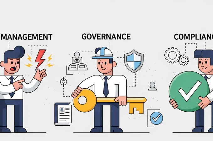 الحوكمة وإدارة المخاطر والامتثال